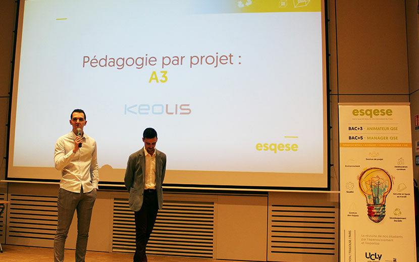 Cérémonie de fin d'études 2020 - Témoignage challenge A3